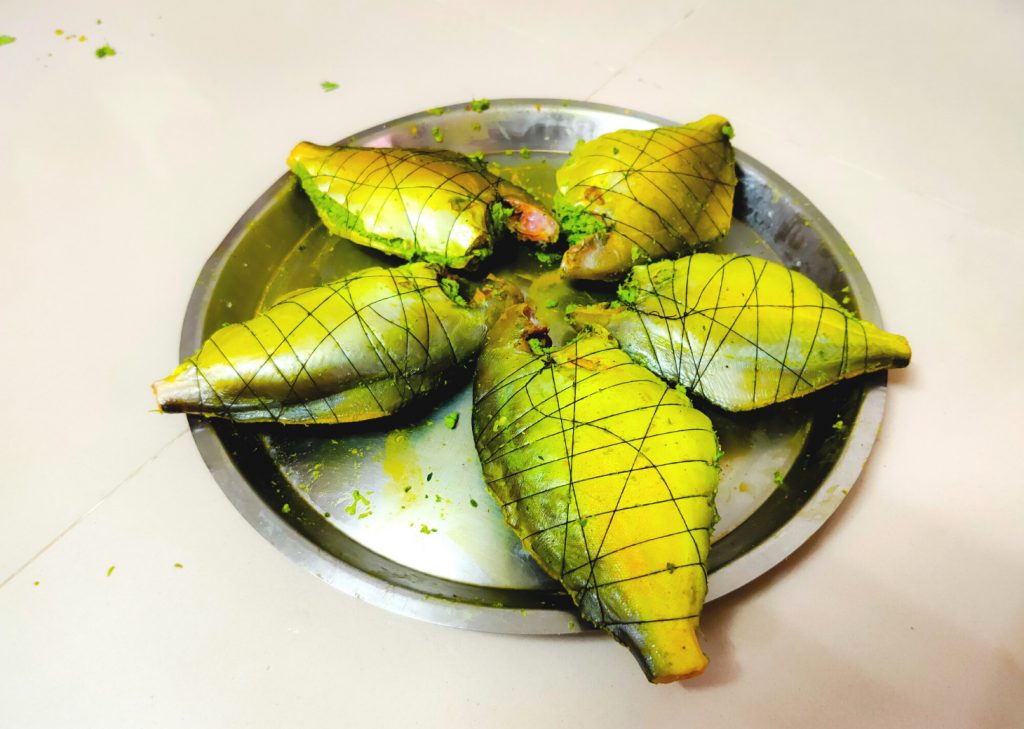 Grilled Black Pomfret