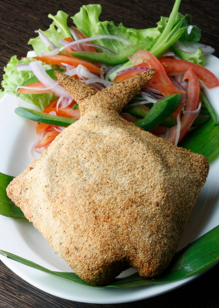 Semolina Black Pomfret Fish Fry