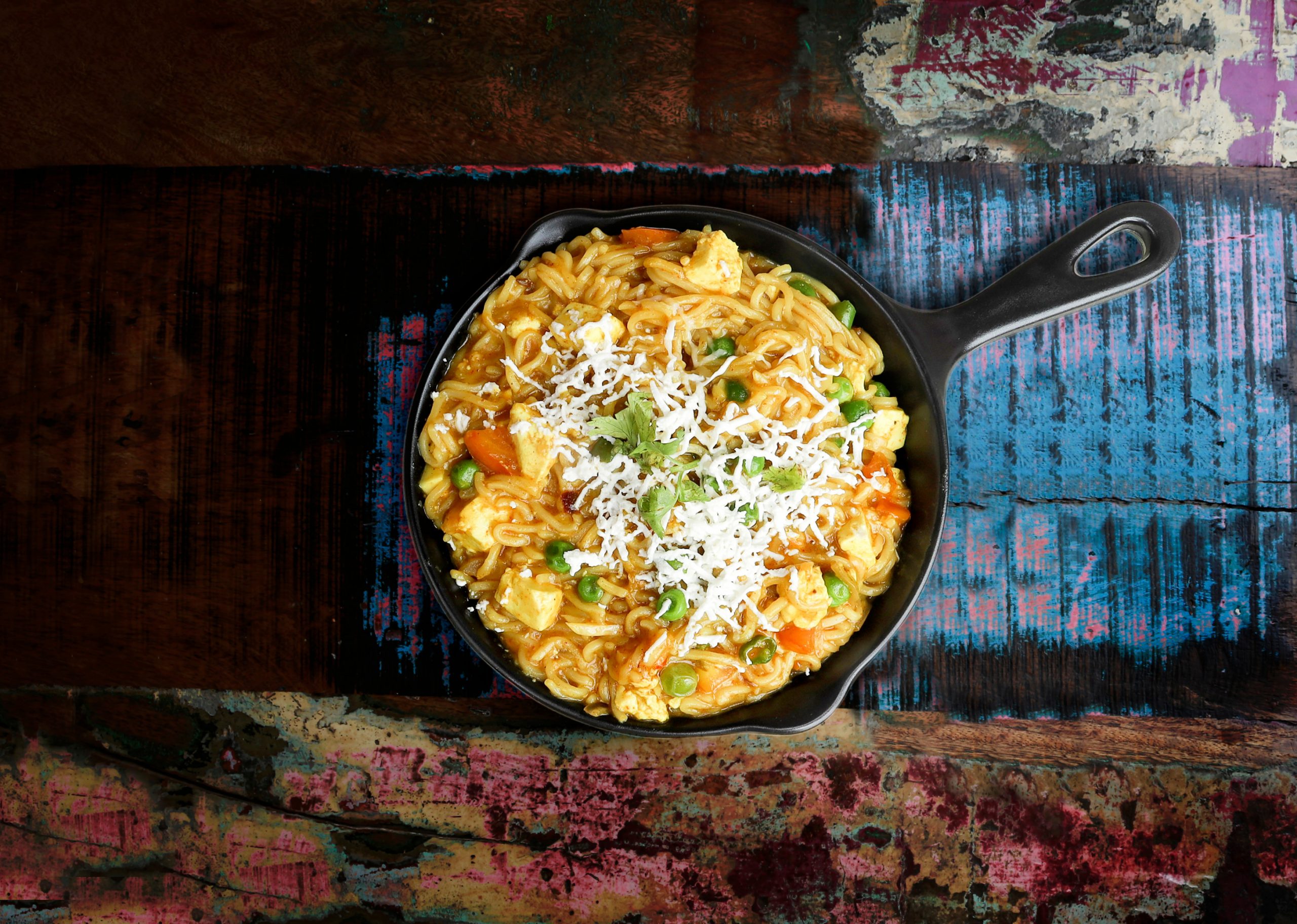 Mushroom and Egg Maggi Recipe