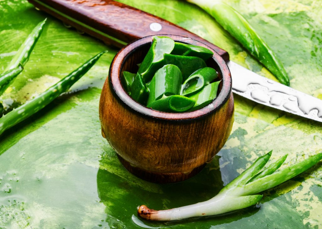 Eating Aloe Vera