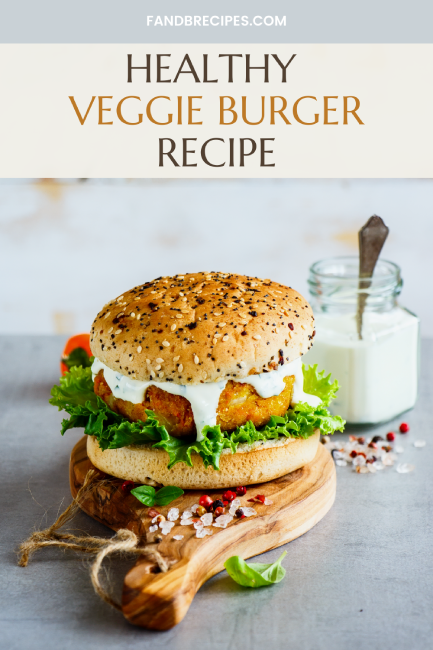 Healthy Veggie Burger Pin