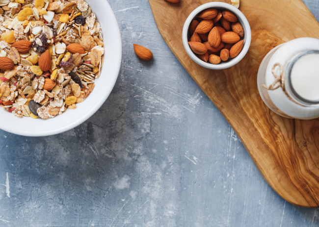 Breakfast with Muesli