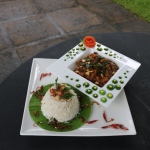 Kootu Curry and Chilli Coconut Rice
