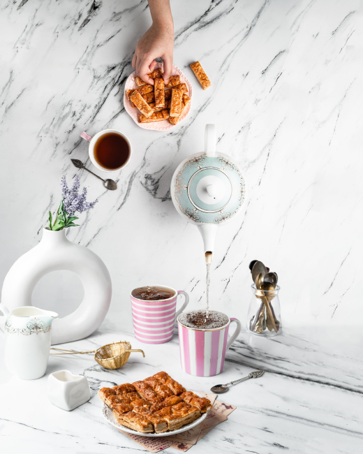 Creative food photography by Farhana