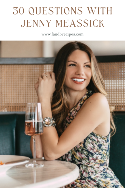 30 Questions with Jenny Meassick Pin