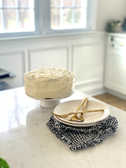 Moist Carrot Cake Recipe with Cream Cheese Frosting__