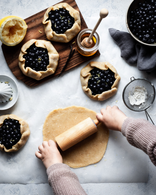 Blueberrygalettes