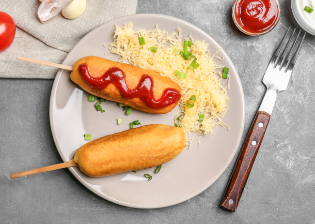 Mozzarella Corn Dog_Step-By-Step Recipe