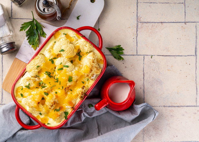 Vegan Cheesy Cauliflower_Step-By-Step Recipe