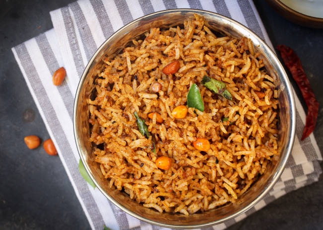 Tamarind Rice Step-By-Step Recipe