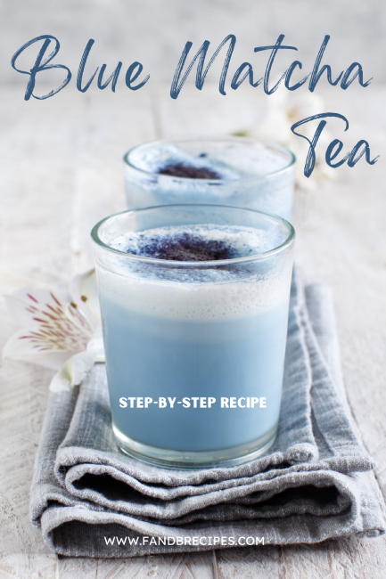Blue Matcha Tea