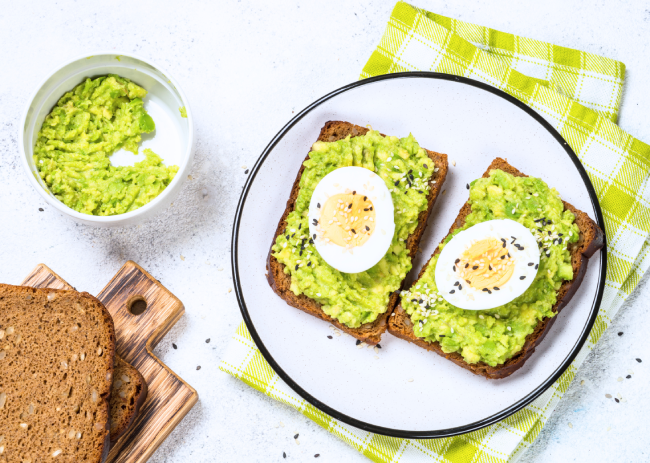 Avocado and Egg Toast